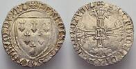 Frankreich-Bretagne, Herzogtum Gros à l'écu Francois II. 1458-1488. -