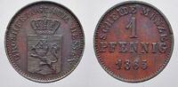 Hessen-Darmstadt Cu Pfennig 1865 Ludwig III. 1848-1877. Fast vorzüglich ... 75.30 元 含税 ＋  209.18 元 运费
