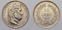 Frankreich 25 Centimes Louis Philippe I. 1830-1848. -