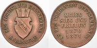 Baden-Durlach Cu Gedenkkreuzer Friedrich I. 1852-1907. -