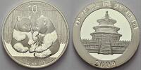 China 10 Yuan (Panda) Volksrepublik seit 1955. -