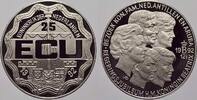 Niederlande 25 Ecu Beatrix 1980-2013. -