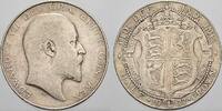 Großbritannien 1/2 Crown Edward VII. 1901-1910. -