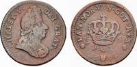 Dänemark Cu 1/2 Skilling Christian V. 1670-1699. -