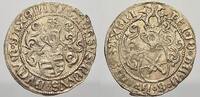 Sachsen-Kurfürstentum Zinsgroschen Friedrich III., Johann und Georg 1507-1525. -