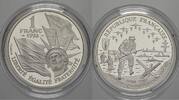 Frankreich 1 Franc Fünfte Republik seit 1958. -