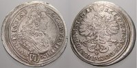 Schlesien-Württemberg-Öls 6 Kreuzer Carl Friedrich von Öls 1704-1744. -