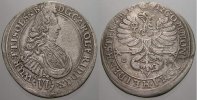 Schlesien-Württemberg-Öls 6 Kreuzer Carl Friedrich von Öls 1704-1744. -