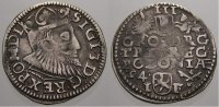 Polen 3 Gröscher 1 1594 IF Sigismund III. 1587-1632. Sehr schön mit Pati... 543.87 元 含税 ＋  209.18 元 运费