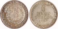 Hessen-Kassel 1/6 Taler Wilhelm II. 1821-1847 -