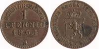 Reuss, älterer Linie 1 Pfennig Heinrich XXII. 1859-1902. -