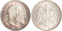 Württemberg 3 Mark Wilhelm II. 1891-1918. -