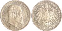 Württemberg 3 Mark Wilhelm II. 1891-1918. -