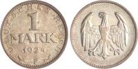 Weimarer Republik 1 Mark 1924 F Sehr schön - vorzüglich 167.34 元 含税 ＋  83.67 元 运费
