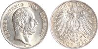 Sachsen 2 Mark Georg 1902-1904. -
