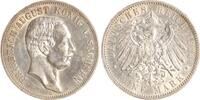 Sachsen 5 Mark Friedrich August III. 1904-1918. -