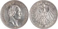 Sachsen 5 Mark Friedrich August III. 1904-1918. -