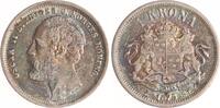 Schweden 1 Krona Oskar II. 1872-1907. -