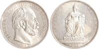 Preussen Siegestaler Wilhelm I. 1861-1888. -