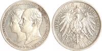 Mecklenburg-Schwerin 2 Mark Friedrich Franz IV. 1897-1918. -