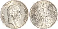 Sachsen 5 Mark Georg 1902-1904. -