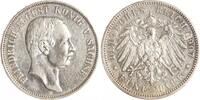 Sachsen 5 Mark Friedrich August III. 1904-1918. -