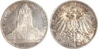 Sachsen 3 Mark Friedrich August III. 1904-1918. -