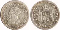 Spanien 1/2 Real 1783 Carlos III. 1759-1788. Sehr schön 376.52 元 含税 ＋  83.67 元 运费
