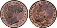 Grossbritannien Cu-Penny Königreich Victoria, 1837-1901, 1877 Kaiserin von Indien -