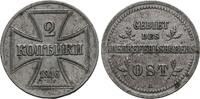 NEBENGEBIETE 2 Kopeken Besetzte Gebiete 1. Weltkrieg, 1914-1918 -