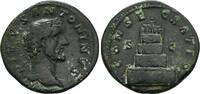 Kaiserliche Prägungen Sesterz Marcus Aurelius für Divus Antoninus Pius. -