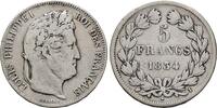 Frankreich 5 Francs Königreich Ludwig Philipp, 1830-1848 -