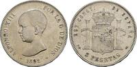 Spanien 5 Pesetas Königreich Alfons XIII., 1886-1931 -