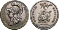 RDR Silbermedaille Franz I. (II.), 1792-1835, bis 1806 Römisch-Deutscher Kaiser -
