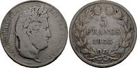 Frankreich 5 Francs Königreich Ludwig Philipp, 1830-1848 -