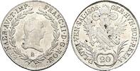 RDR 20 Kreuzer Franz I. (II.), 1792-1835, bis 1806 Deutscher Kaiser -