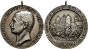 Sachsen, Königreich Silbermedaille Friedrich August III., 1904-1918 -