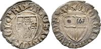 Polen Schilling Deutscher Orden Michael Kuchmeister von Steinberg, 1414-1422 -
