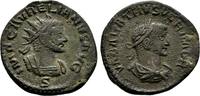 Kaiserliche Prägungen Antoninian Aurelianus und Vabalathus. -