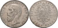 Baden 5 Mark Friedrich I. J. 27F -