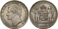 Sachsen Ausbeutevereinstaler Johann -