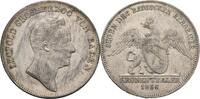 Baden Ausbeutekronentaler Karl Leopold Friedrich -