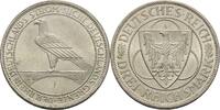 Weimarer Republik 3 Reichsmark Zur Rheinlandräumung -