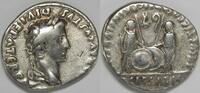 Roman Empire AR Denarius Augustus -