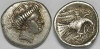 Euboia AR Drachm Chalkis -
