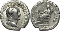 Rome Denarius Vespasian, Denarius, Ephesus. Rare! -