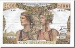 France 5000 Francs Banknote, 5 000 F 1949-1957 ''Terre et Mer'' -