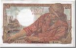 France 20 Francs Banknote, 20 F 1942-1950 ''Pêcheur'', 1943-01-28 -