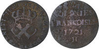 FRENCH COLONIES 9 Deniers Coin, La Rochelle, Copper, KM:5.2 -