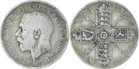 Great Britain Florin, Two Shillings 1920 George V, Silver, KM:817a S 125.09 元  ＋  41.42 元 运费